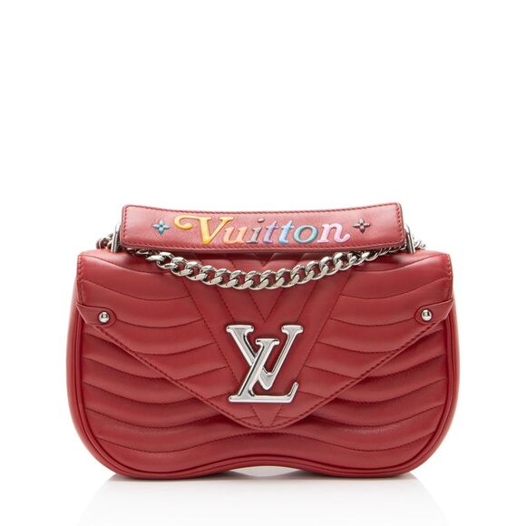Louis Vuitton Handbags - Louis Vuitton Calfskin New Wave Chain MM Shoulder Bag